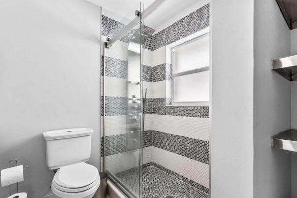 Bathroom, Glass Shower, Interior