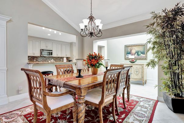 Chandelier, Dining room, Interior, Kitchen, Recessed Lighting