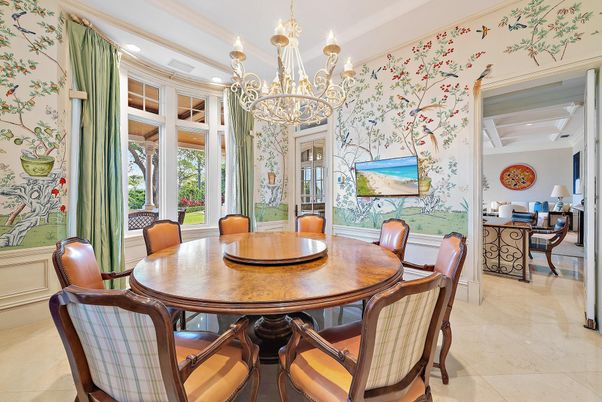 Chandelier, Dining room, Interior, Recessed Lighting