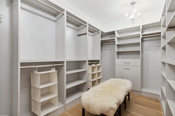 Chandelier, Interior, Walk-in Closets, Wood Texture Flooring
