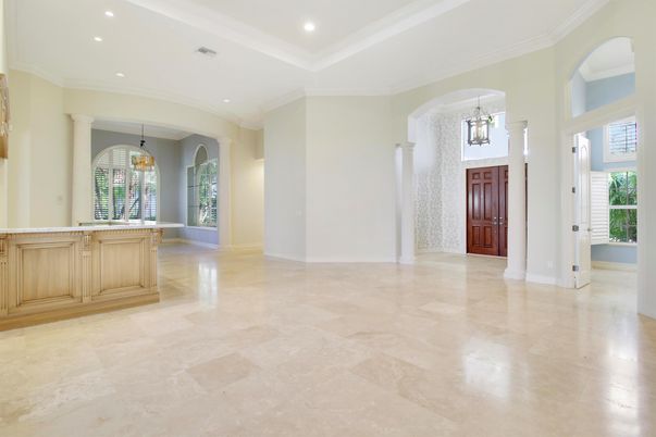 Chandelier, Empty room, Interior, Pendant Lights, Recessed Lighting