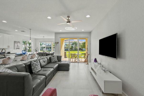 Dining room, Interior, Kitchen, Living room, Pendant Lights, Recessed Lighting