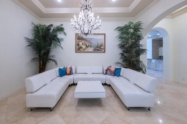 Chandelier, Interior, Living room, Recessed Lighting