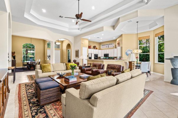 Dining room, Interior, Kitchen, Living room, Pendant Lights, Recessed Lighting