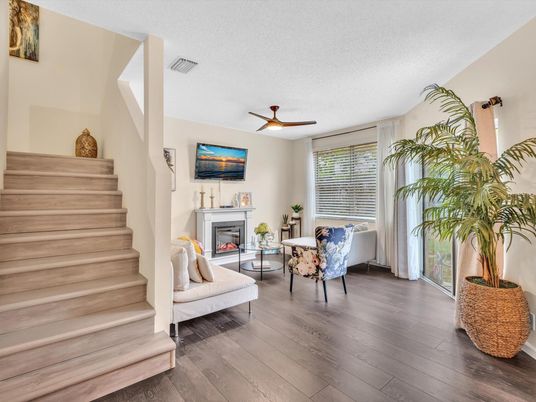 Fireplace, Interior, Living room, Wood Texture Flooring