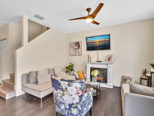 Fireplace, Interior, Living room, Wood Texture Flooring