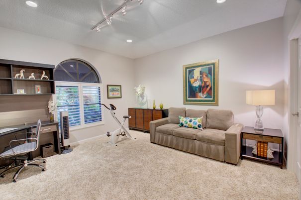 Fitness Equipment, Home Office, Interior, Recessed Lighting