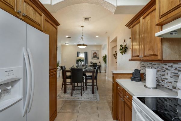 Dining room, Interior, Kitchen, Pendant Lights, Recessed Lighting
