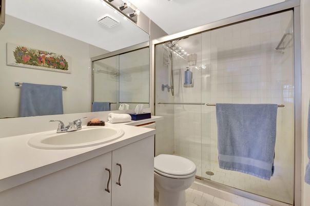 Bathroom, Glass Shower, Interior