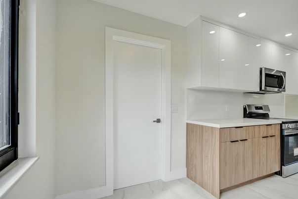 Interior, Kitchen, Recessed Lighting, Stainless Steel Appliances