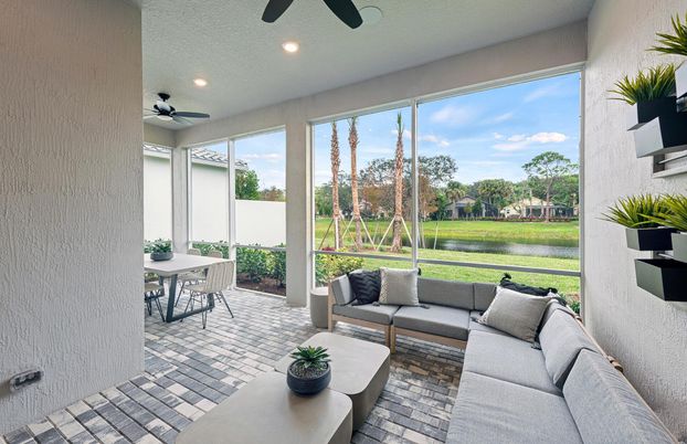 Interior, Living room, Recessed Lighting, Sun Room, Water