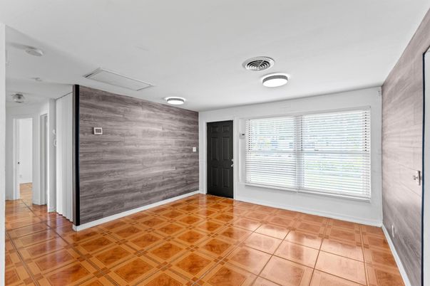 Empty room, Interior, Wooden Walls