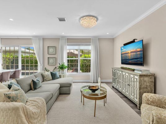 Chandelier, Interior, Living room, Recessed Lighting, Wood Texture Flooring