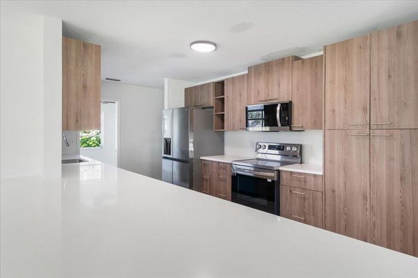 Interior, Kitchen, Recessed Lighting, Stainless Steel Appliances