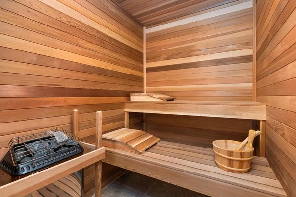 Interior, Sauna Room
