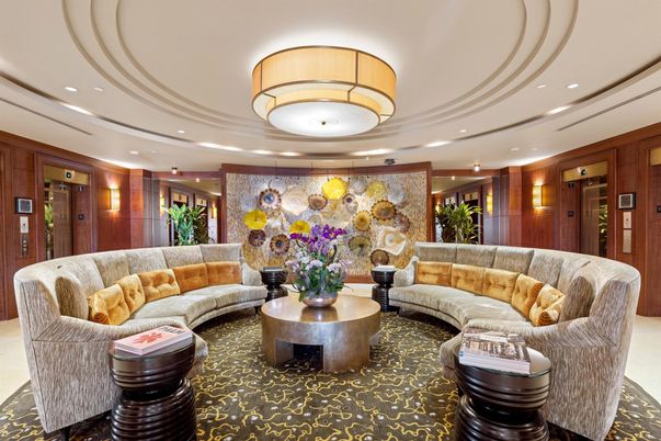 Elevator, Interior, Living room, Recessed Lighting