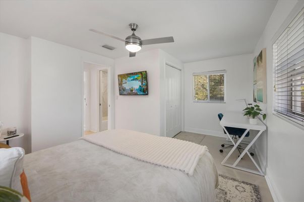 Bedroom, Home Office, Interior