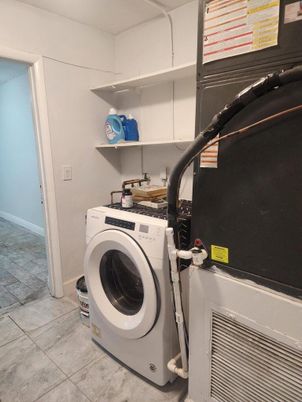 Interior, Washer