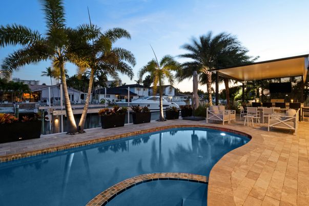 Exterior, Lake, Pool