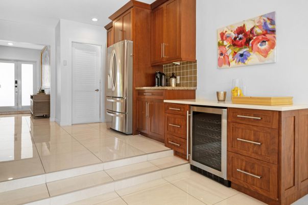 Interior, Kitchen, Recessed Lighting, Stainless Steel Appliances