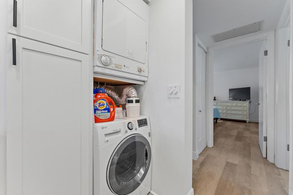 Interior, Utility Closets, Washer, Wood Texture Flooring