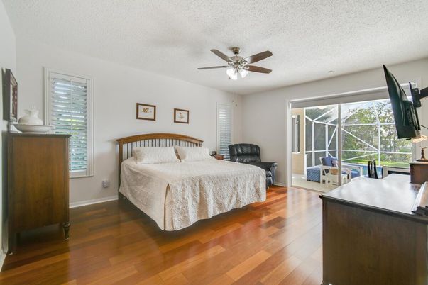 Bedroom, Home Office, Interior, Wood Texture Flooring