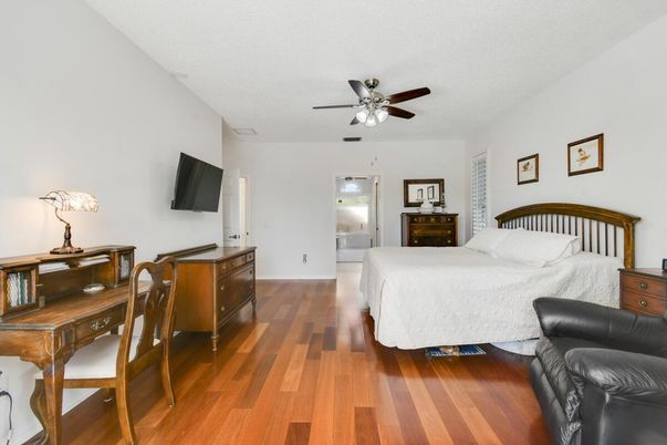 Bedroom, Home Office, Interior, Wood Texture Flooring