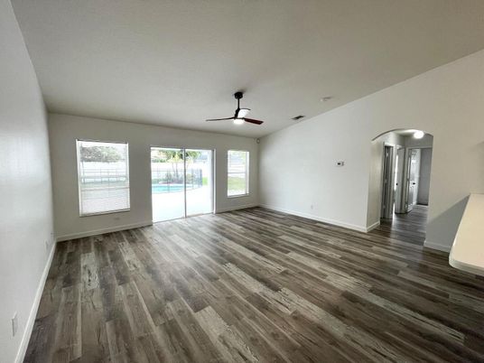 Empty room, Interior, Wood Texture Flooring