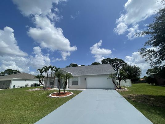 Attached, Backyard, Exterior, Facade, Ranch
