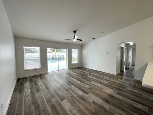 Empty room, Interior, Wood Texture Flooring