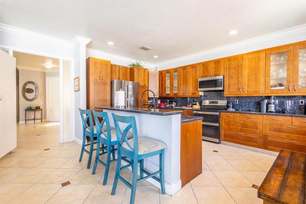Interior, Kitchen, Recessed Lighting, Stainless Steel Appliances