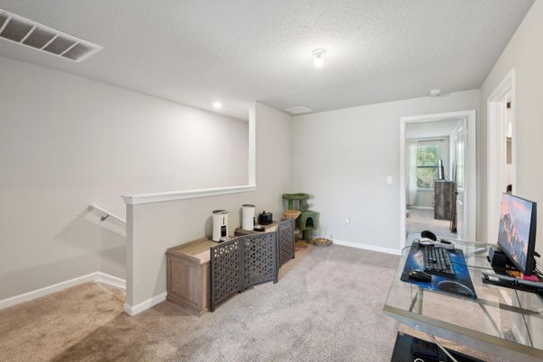 Home Office, Interior, Recessed Lighting