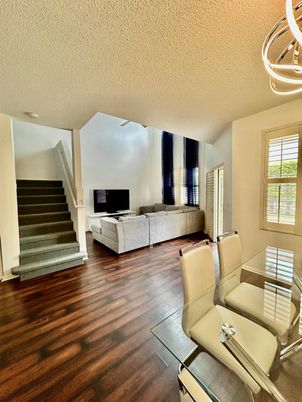 Dining room, Interior, Living room, Wood Texture Flooring
