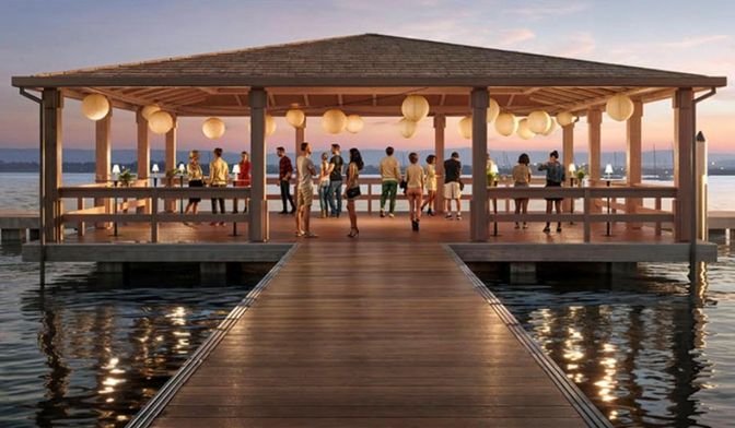 Exterior, Lake