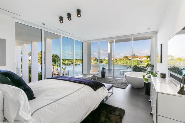 Bedroom, Interior, Water