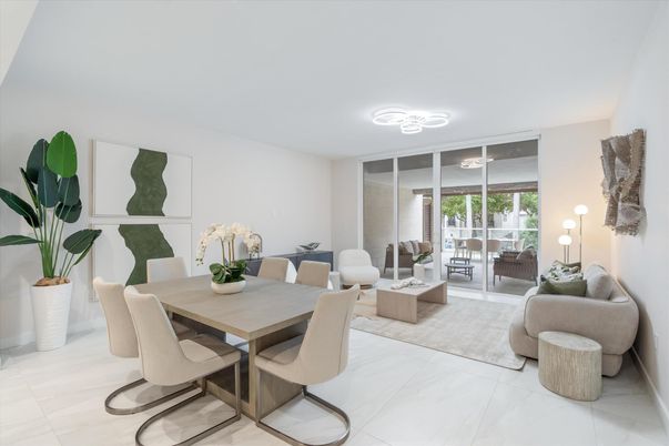 Dining room, Interior, Living room