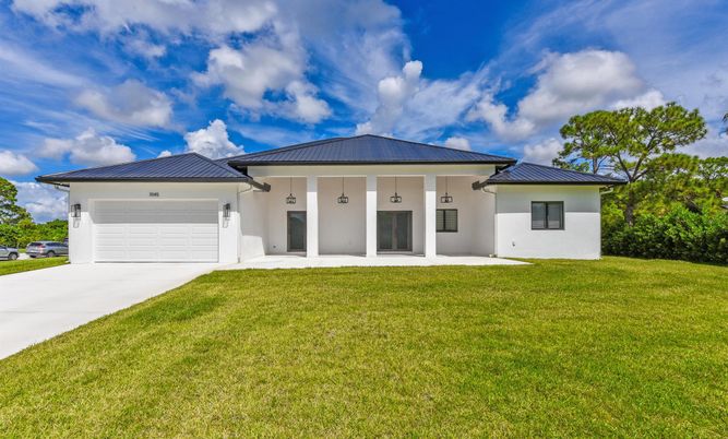 Attached, Backyard, Exterior, Facade, Ranch
