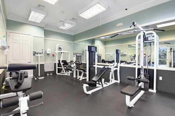 Fitness Equipment, Gym, Interior