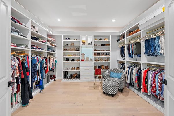 Interior, Recessed Lighting, Walk-in Closets, Wood Texture Flooring
