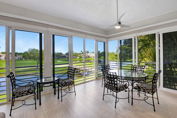 Dining room, Interior, Sun Room, Wood Texture Flooring