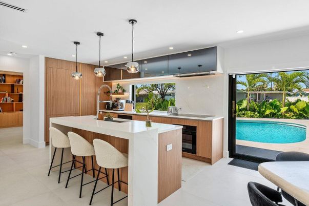 Interior, Kitchen, Pendant Lights, Recessed Lighting