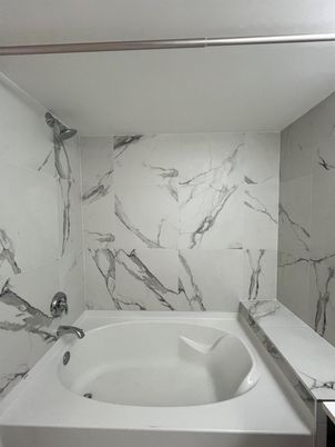 Bathroom, Interior, Marble Walls
