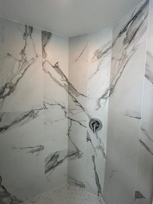 Bathroom, Interior, Marble Walls