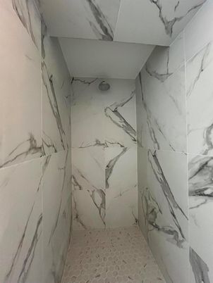 Bathroom, Interior, Marble Walls