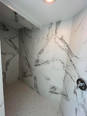 Bathroom, Interior, Marble Walls