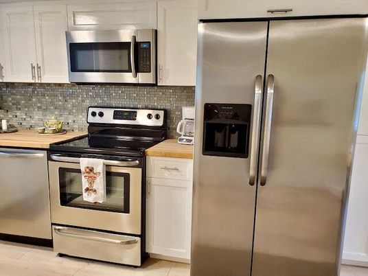 Interior, Kitchen, Stainless Steel Appliances