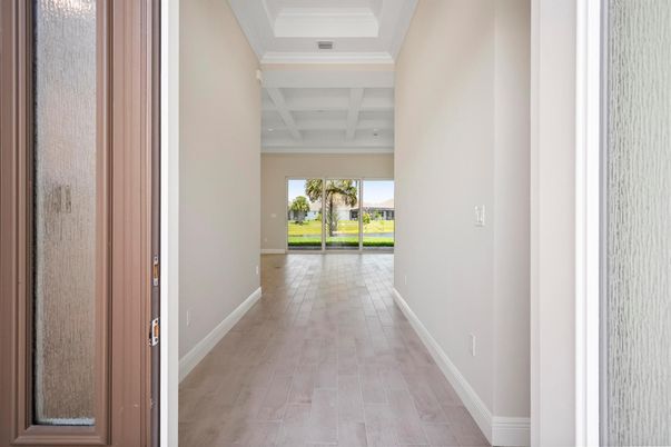Interior, Recessed Lighting, Wood Texture Flooring