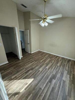 Empty room, Interior, Wood Texture Flooring