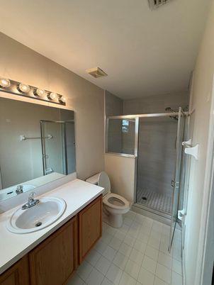Bathroom, Dual Sink Vanities, Glass Shower, Interior