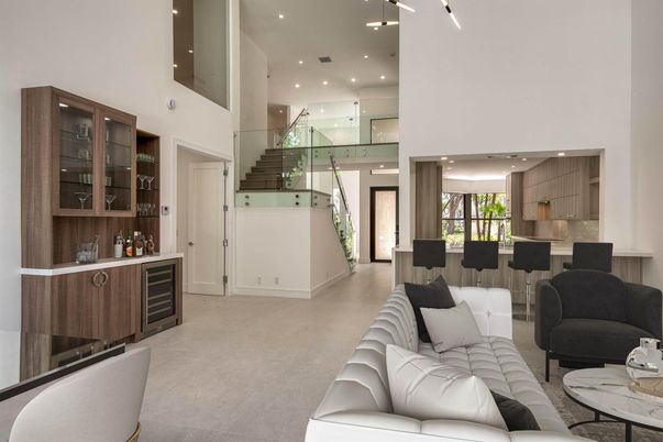 Dining room, Interior, Kitchen, Living room, Pendant Lights, Recessed Lighting